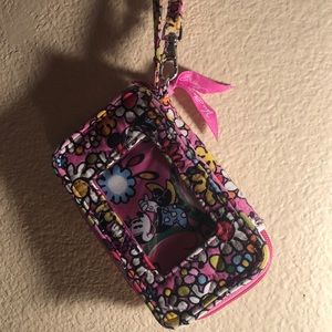 Disney Minnie Mouse phone holder plus wallet.